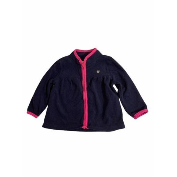 EST. 1895 Oshkosh B’gosh Baby Girls Blue Jacket SIze 18M - Picture 1 of 11
